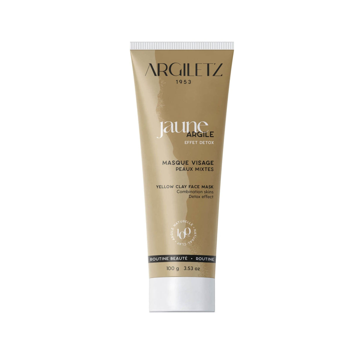ARGILETZ Soins & beauté Masque argile jaune (visage, peau mixte) 100g