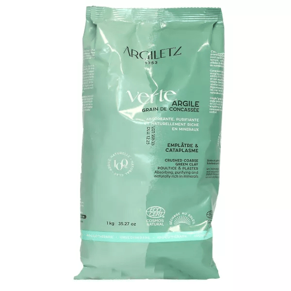 ARGILETZ Suppléments Argile verte grain concassé 1kg