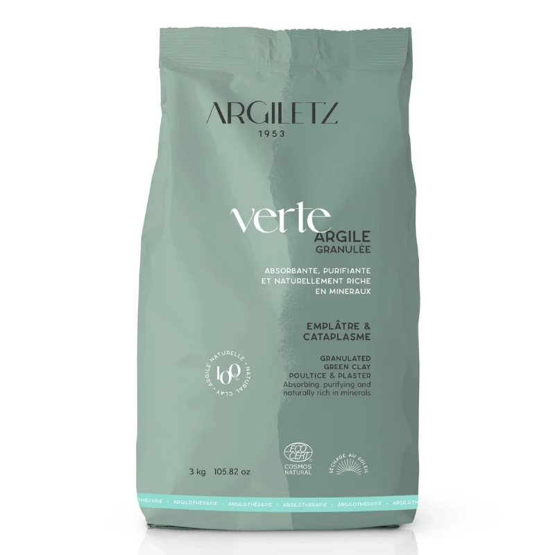 ARGILETZ Suppléments Argile verte granulée 3kg
