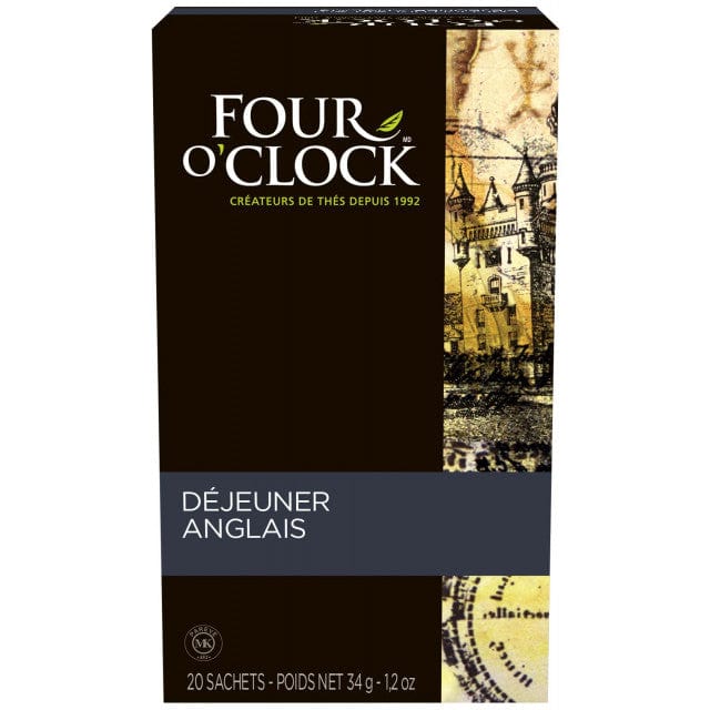 FOUR O'CLOCK Épicerie Thé noir déjeuner anglais 20s