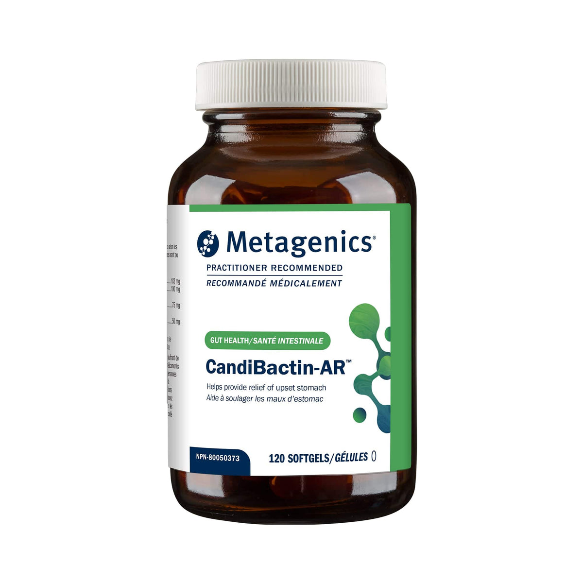 METAGENICS Suppléments Candibactin-AR 120gels