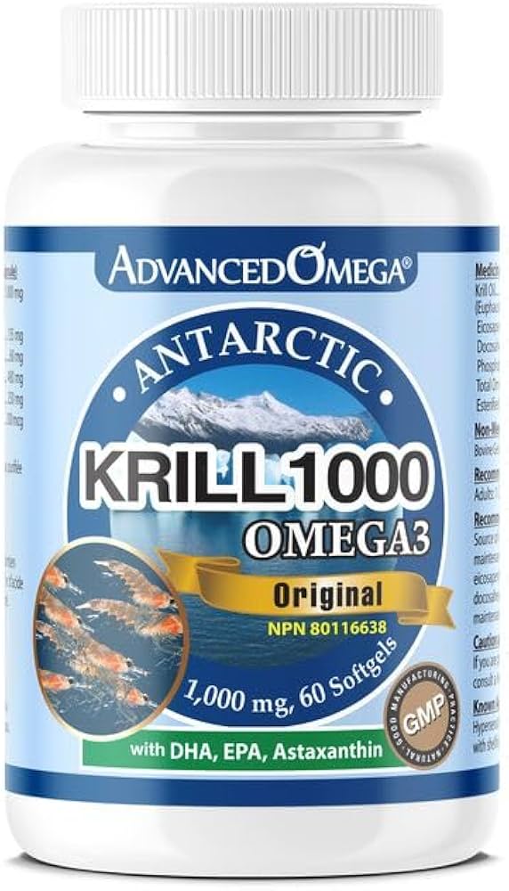 ADVANCEDOMEGA Suppléments Krill 1000 60gels