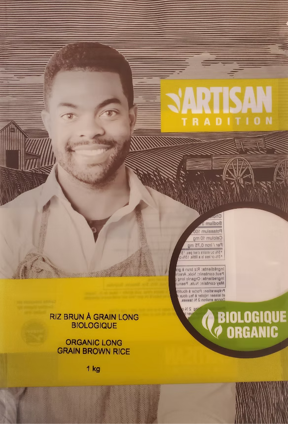 ARTISAN Épicerie Riz brun à grain long bio 1kg