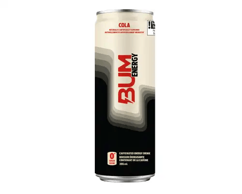 BUM ENERGY Suppléments Boisson énergisante avec caféine cola 355ml