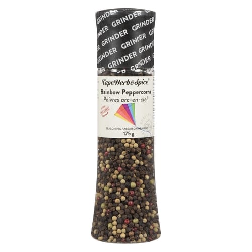 CAPEHERB AND SPICE Épicerie Poivre arc-en-ciel 175g (moulin)