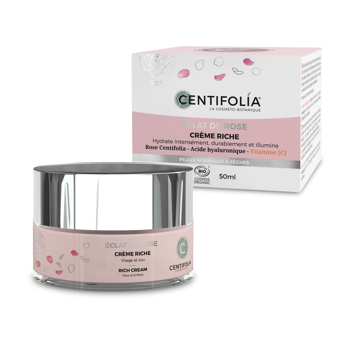 CENTIFOLIA Soins & beauté Crème riche visage (peau normale à sèche) 50ml