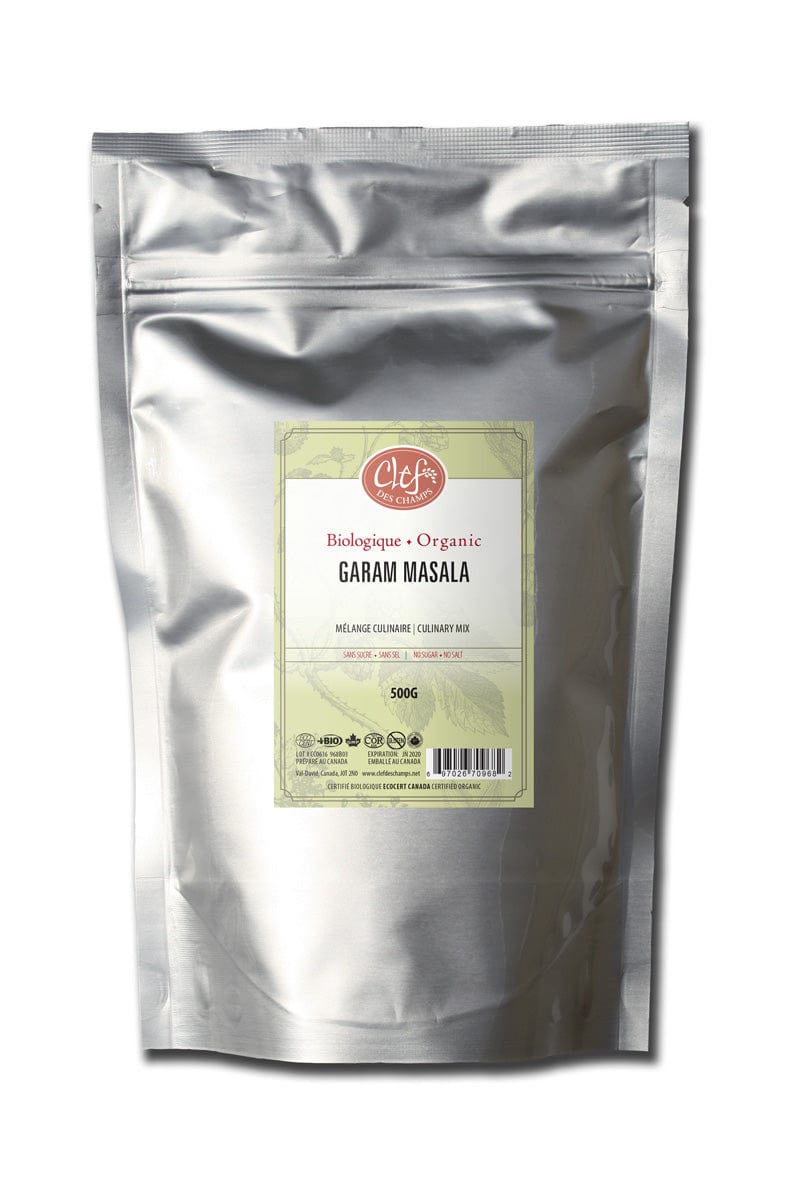 CLEF DES CHAMPS Suppléments Garam Masala 500g