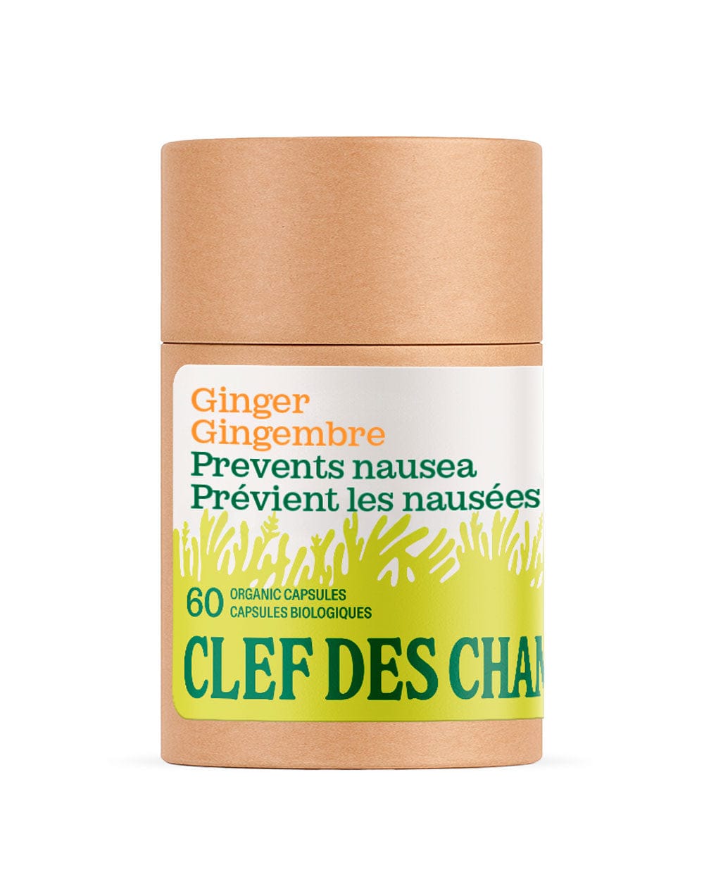 CLEF DES CHAMPS Suppléments Gingembre  60caps