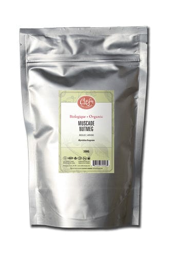 CLEF DES CHAMPS Suppléments Muscade (moulue) 500g