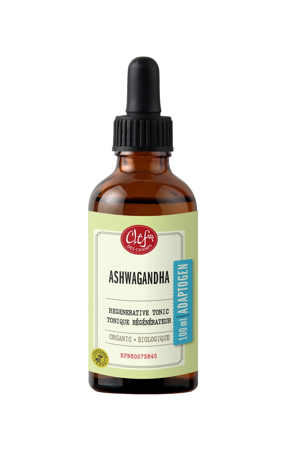 CLEF DES CHAMPS Suppléments Teinture Ashwagandha  100ml