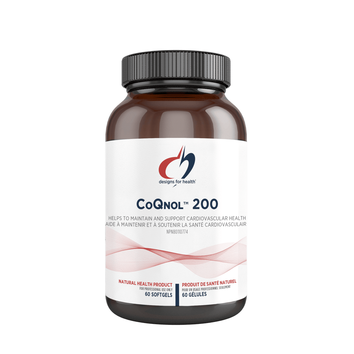 DESIGNS FOR HEALTH Suppléments CoQnol 200 60gels