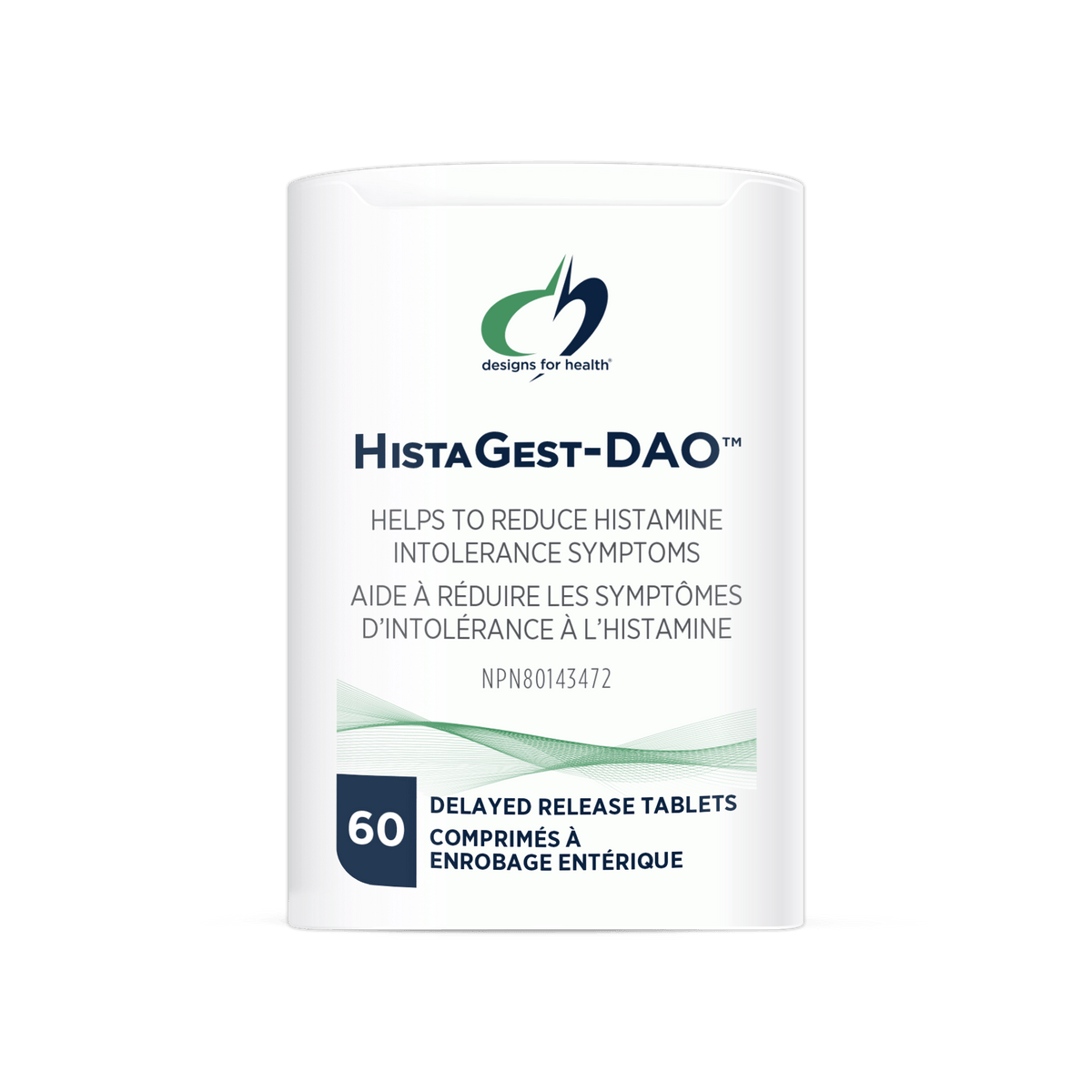 DESIGNS FOR HEALTH Suppléments HistaGest-DAO 60comp