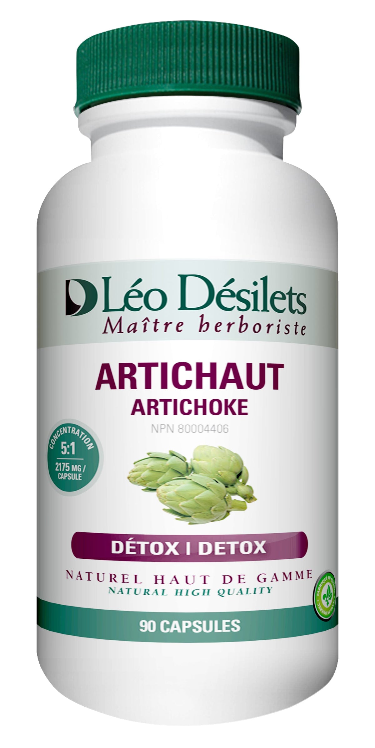 DÉSILETS LÉO Suppléments Artichaut 90caps