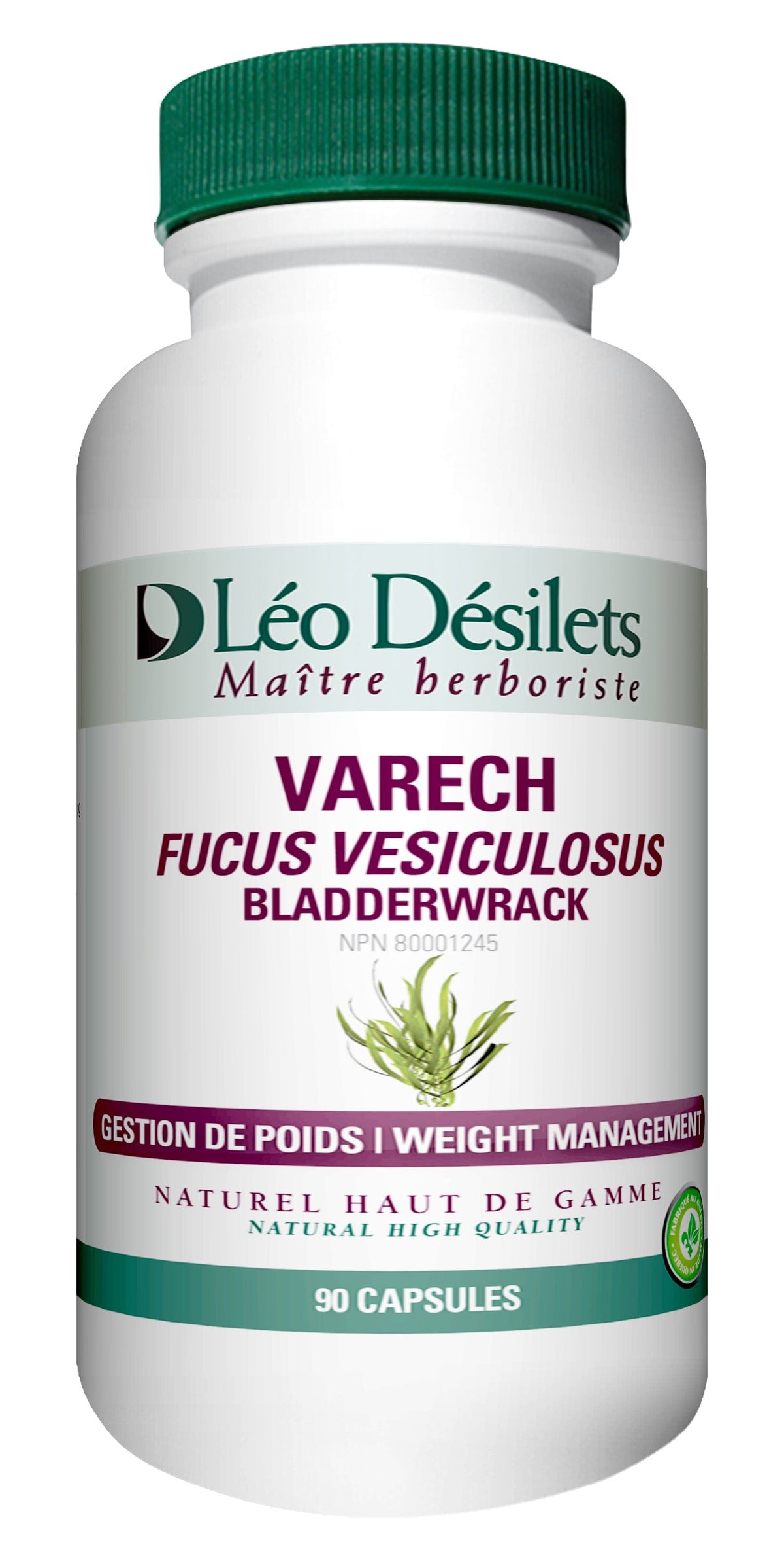 DÉSILETS LÉO Suppléments Varech 90caps