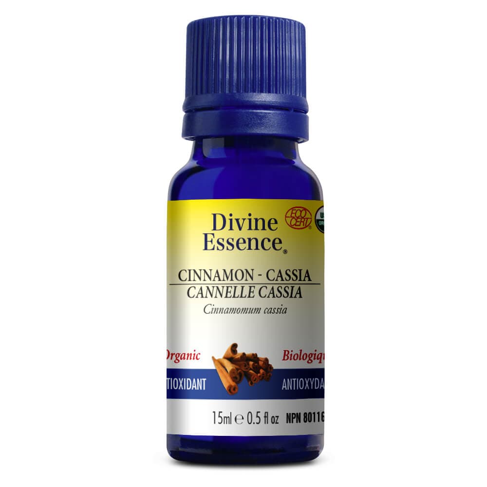 DIVINE ESSENCE Suppléments Huile essentielle cannelle cassia bio 15ml