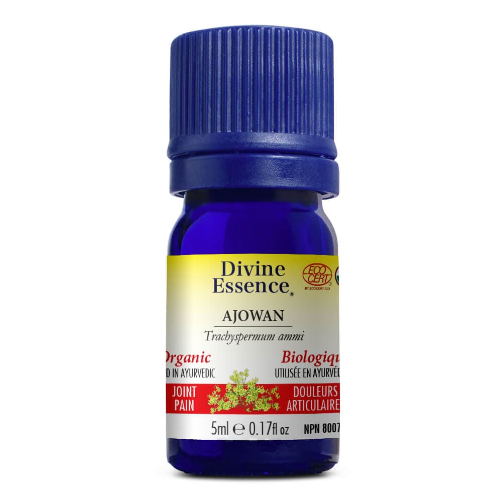 DIVINE ESSENCE Suppléments Huile essentielle d'ajowan bio fruit Inde 5ml