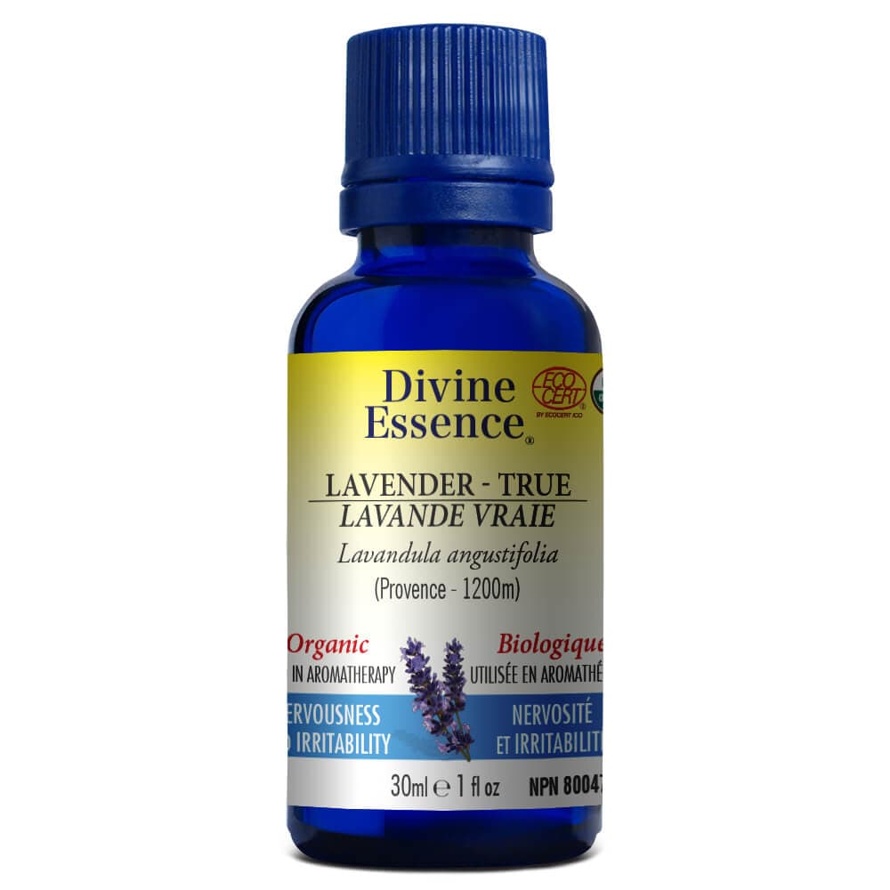 DIVINE ESSENCE Suppléments Huile essentielle lavande vraie Provence bio 30ml