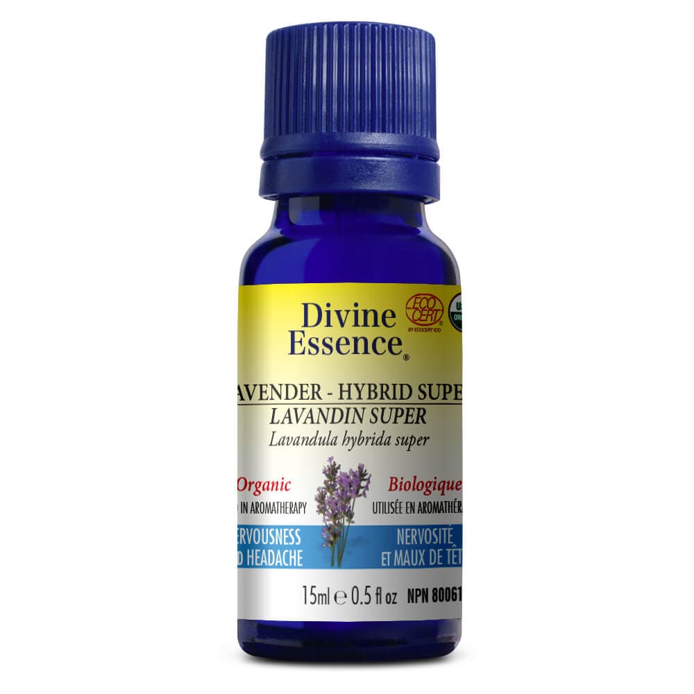 DIVINE ESSENCE Suppléments Huile essentielle lavandin super bio 15ml