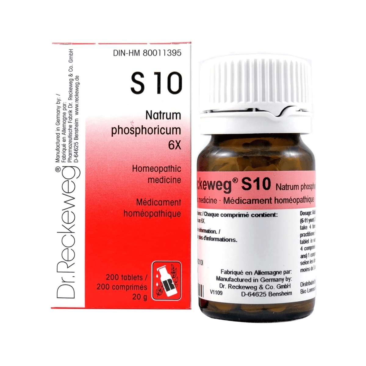 DR.RECKEWEG Suppléments S10 200comp