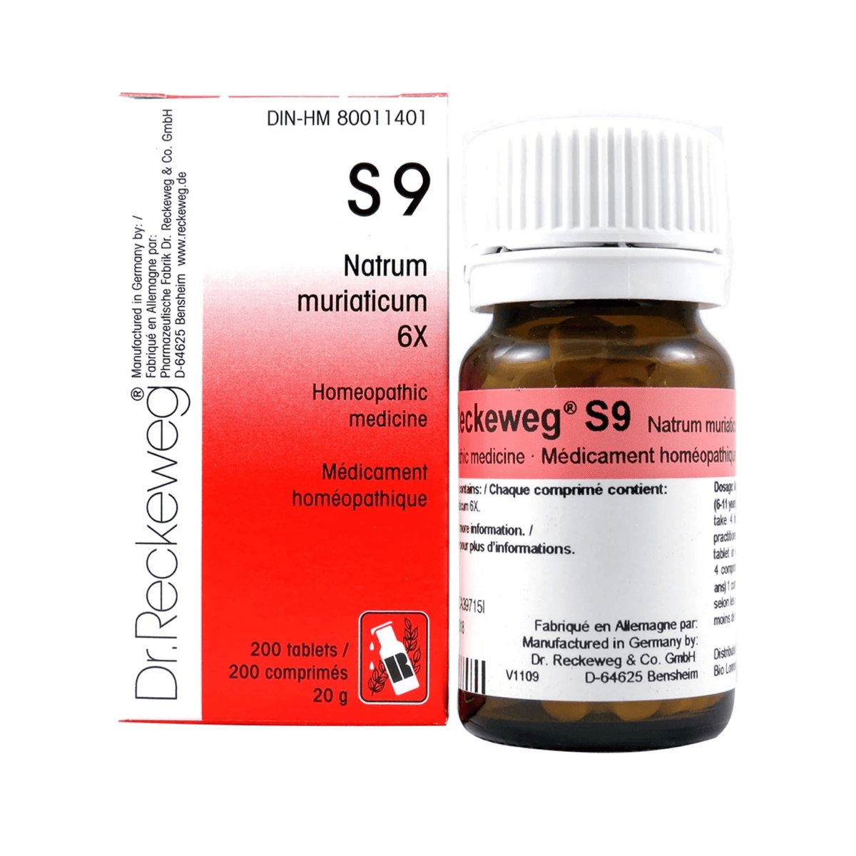 DR.RECKEWEG Suppléments S9 200comp