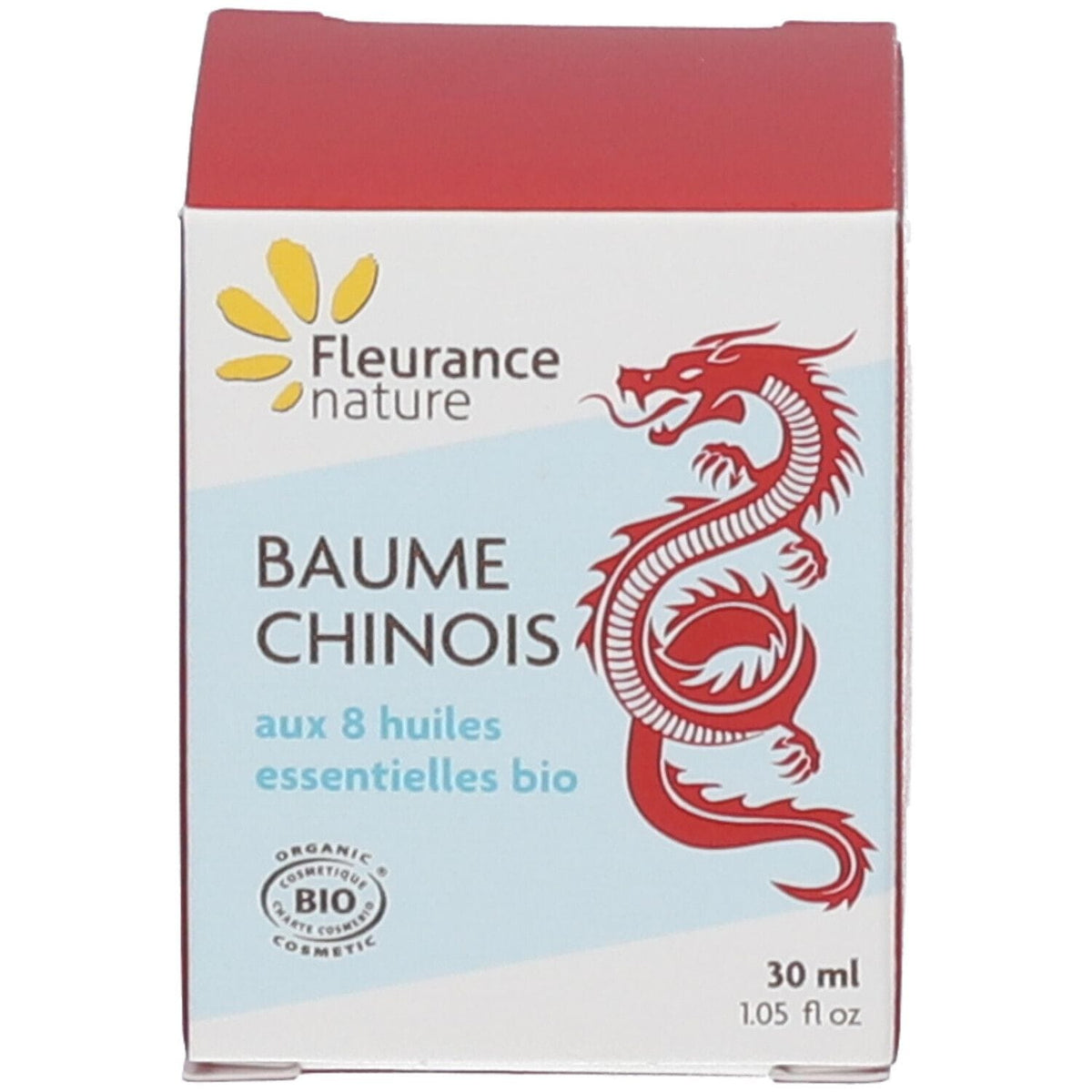 FLEURANCE NATURE Suppléments Baume chinois aux huit huiles essentielles bio 30ml