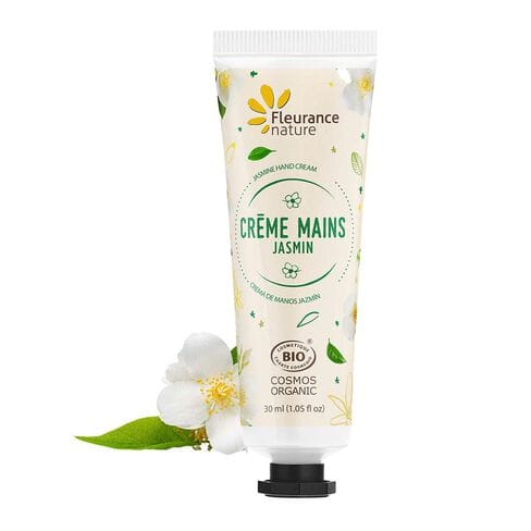 FLEURANCE NATURE Suppléments Crème à mains jasmin bio 30ml