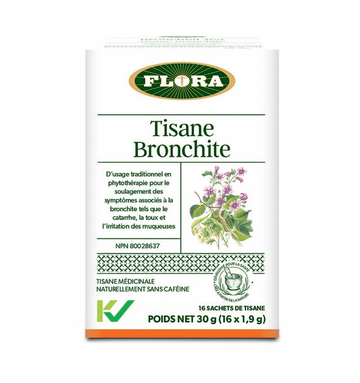 FLORA Suppléments Tisane bronchite 16s