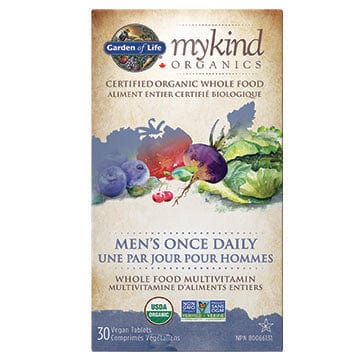 GARDEN OF LIFE Suppléments Multivitamines hommes 30comp