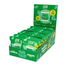 GO NUTRITION Épicerie Go Beanz - Gourganes grillées Sel de mer et vinaigre 24x28g