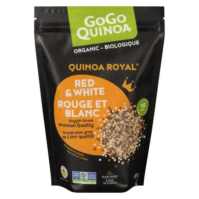 GOGO QUINOA Épicerie Quinoa royal rouge et blanc bio 500g