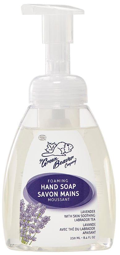 GREEN BEAVER Soins & beauté Savon bio lavande / romarin en pompe moussante 250ml