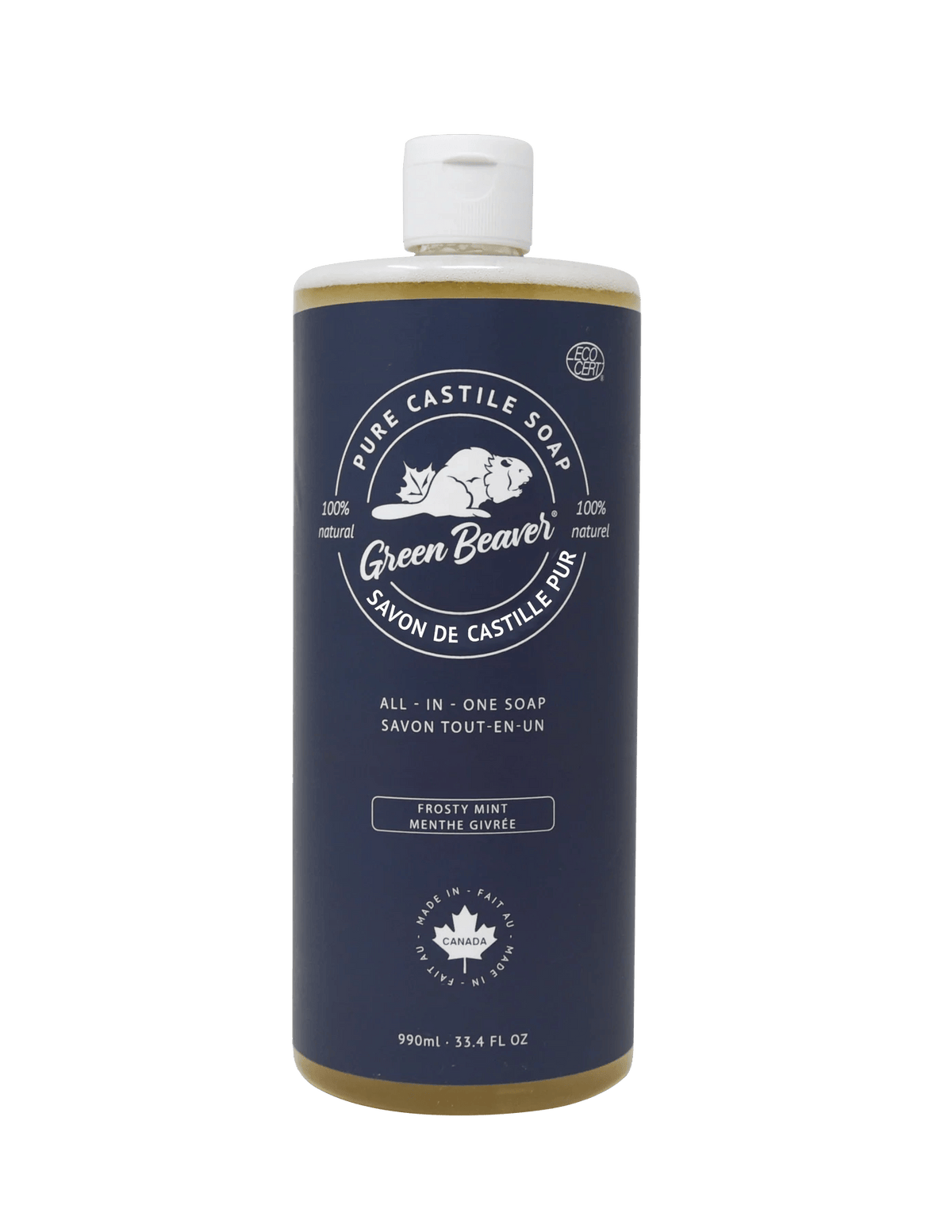 GREEN BEAVER Soins & beauté Savon tout-usage menthe givrée 990ml