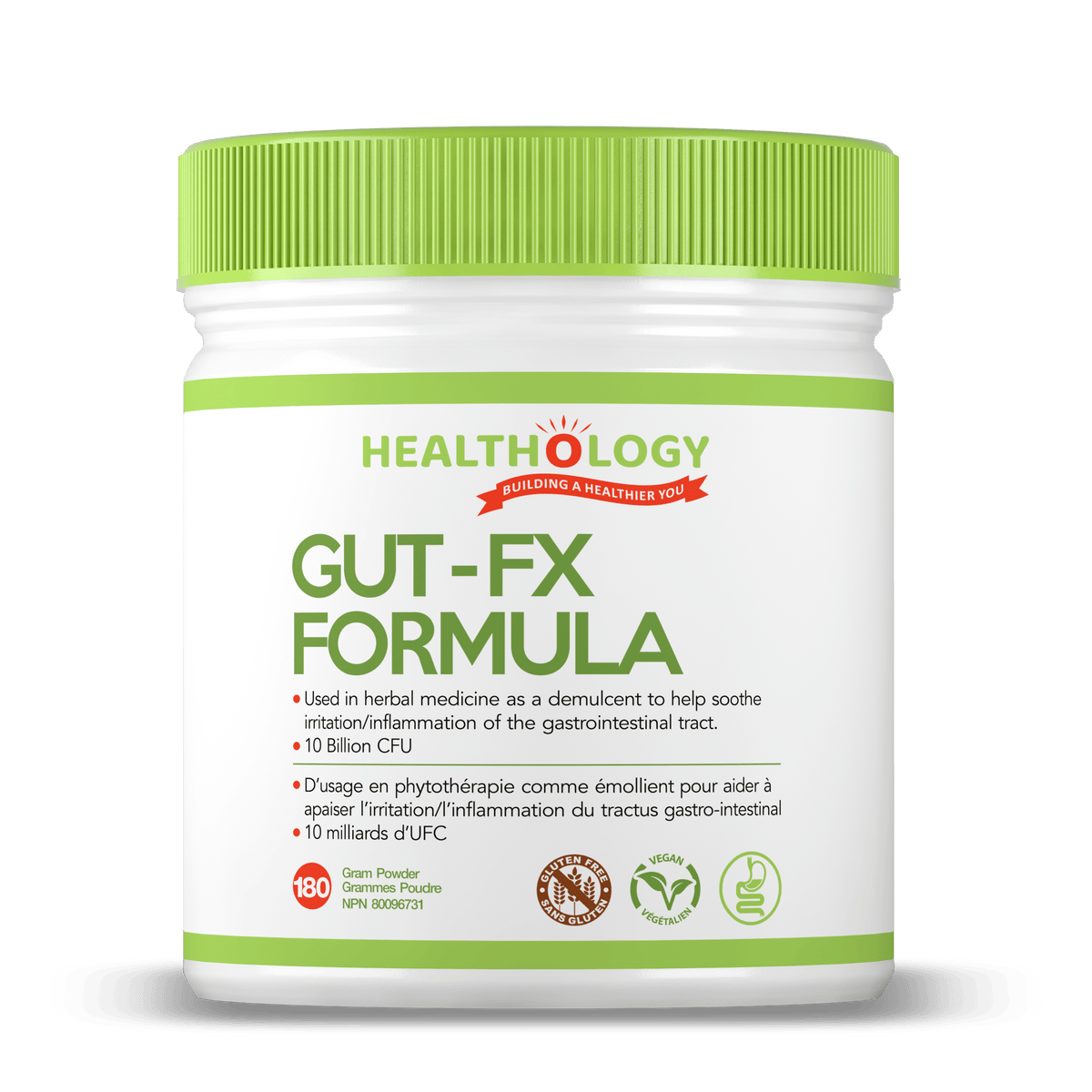 HEALTHOLOGY Suppléments Gut-Fx  180g
