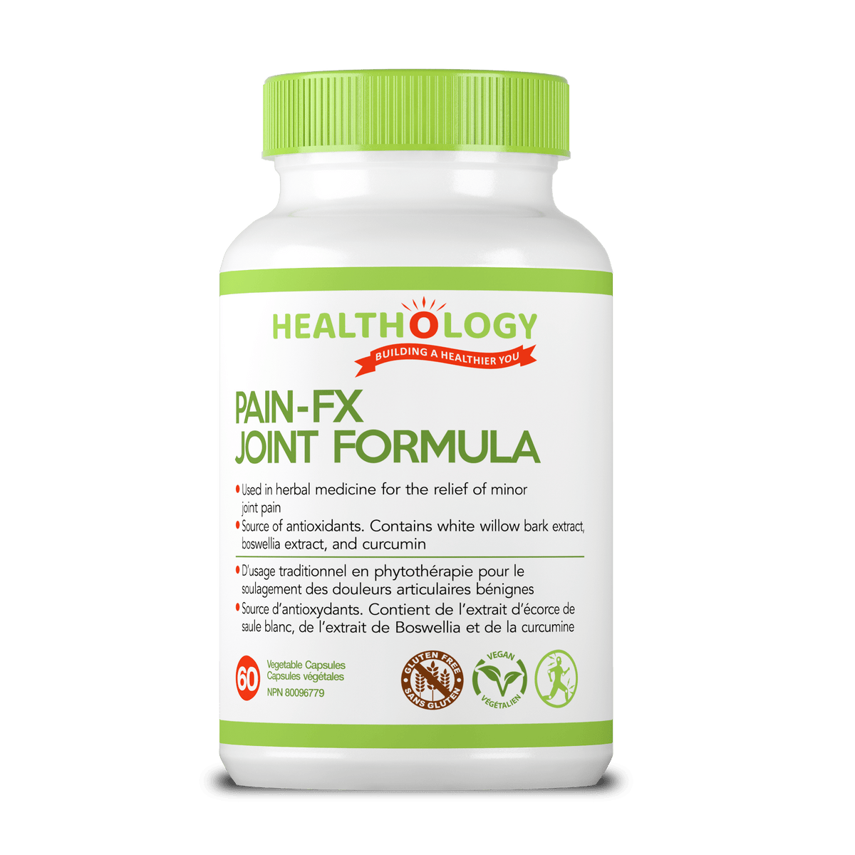 HEALTHOLOGY Suppléments Pain-fx 60caps