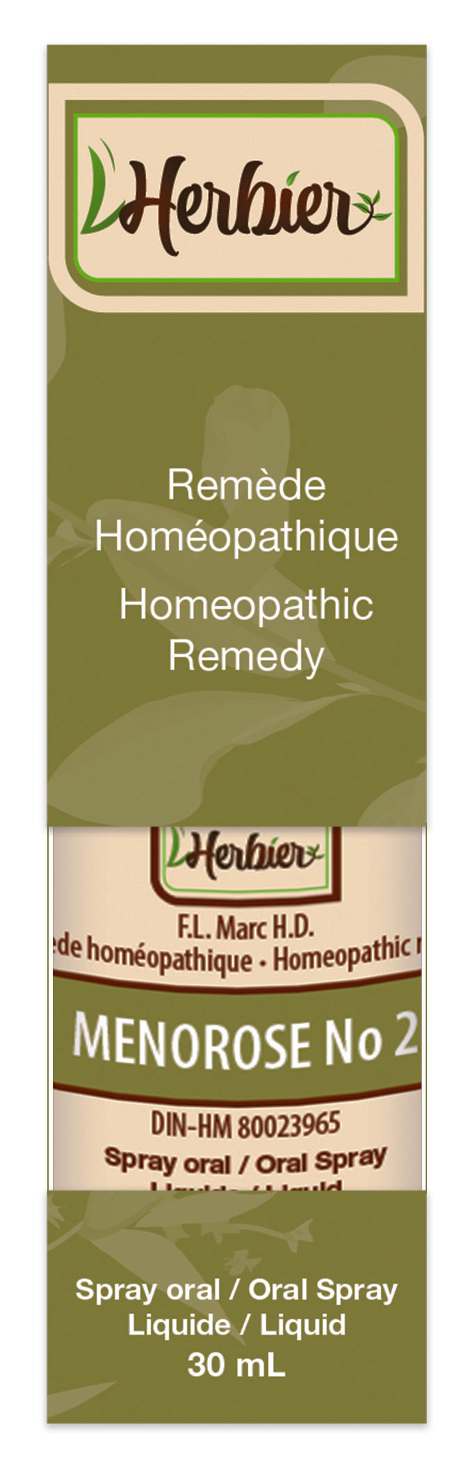 HERBIER Suppléments Mén-o-rose No 2 DIN-HM80023965 30ml