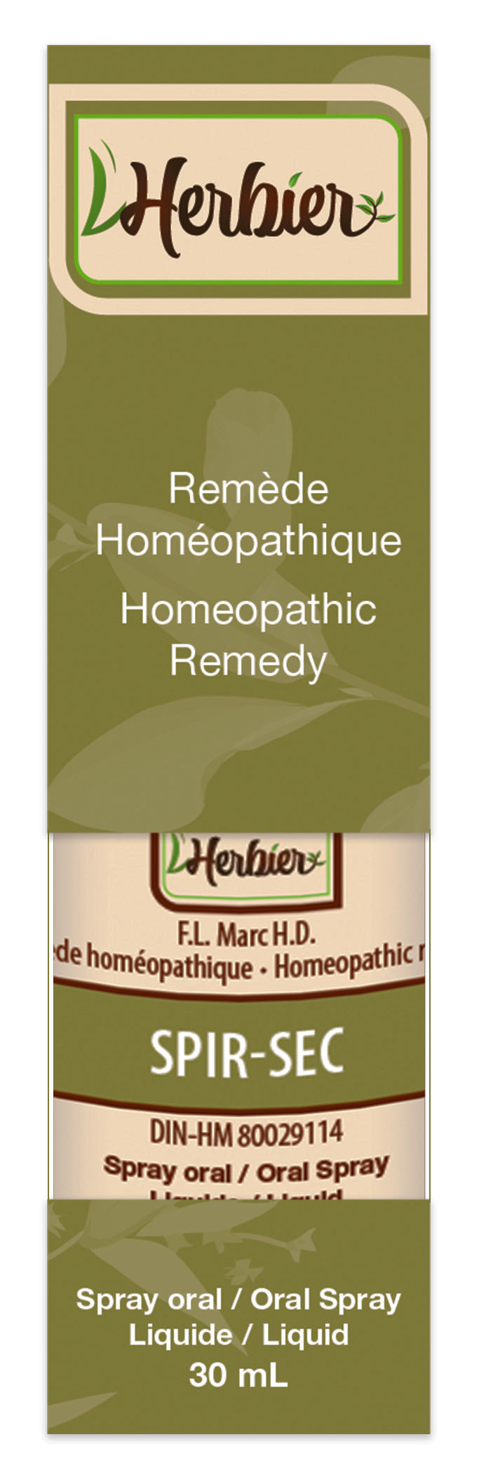 HERBIER Suppléments Spir-sec DIN-HM80029114 30ml
