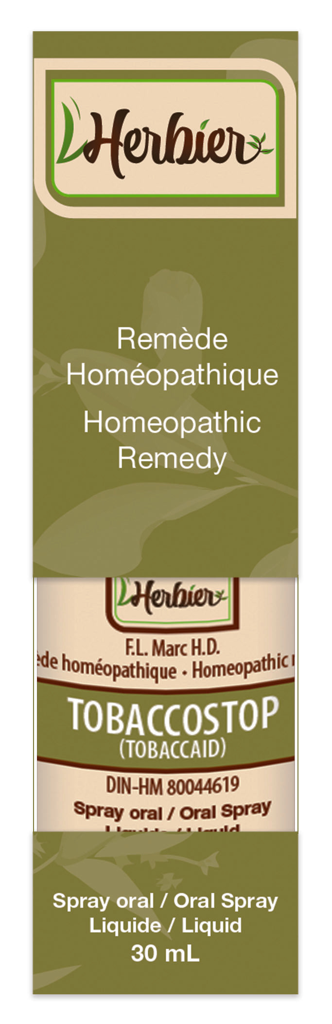 HERBIER Suppléments Tobaccostop (Tobaccaid) DIN-HM80044619 30ml
<strong>ACHAT POUR LES 18 ANS ET PLUS</strong>