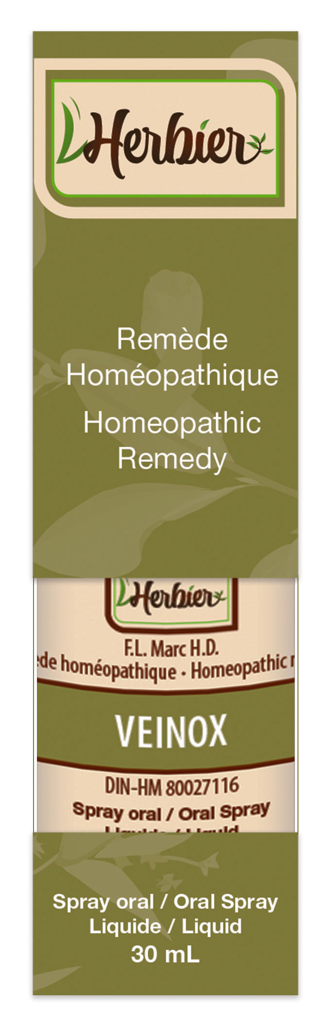 HERBIER Suppléments Veinox DIN-HM80027116 30ml