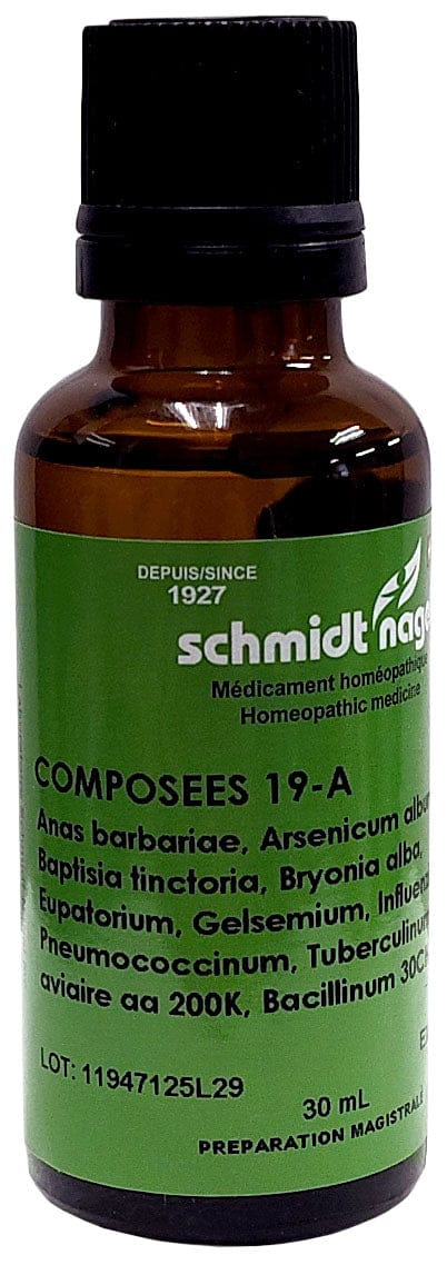 HOMEODEL Suppléments Composées 19-A 30ml