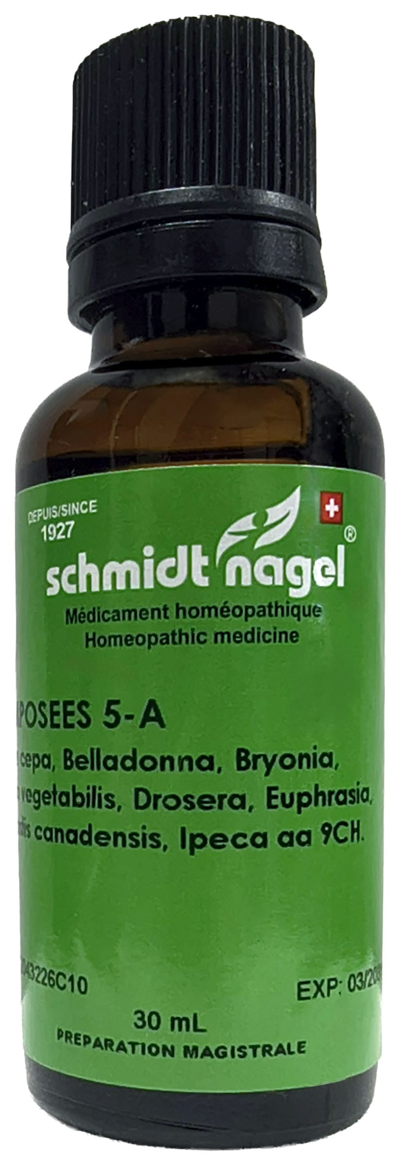 HOMEODEL Suppléments Composées 5-A 30ml