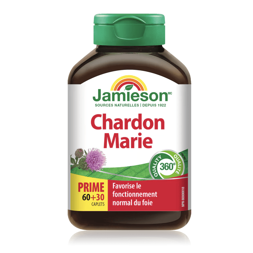 JAMIESON Suppléments Chardon-marie  Bonus 60+30comp