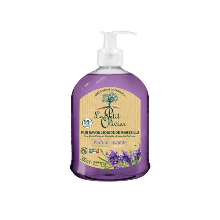 LE PETIT OLIVIER Soins & beauté Pur savon liquide de Marseille lavande 300ml