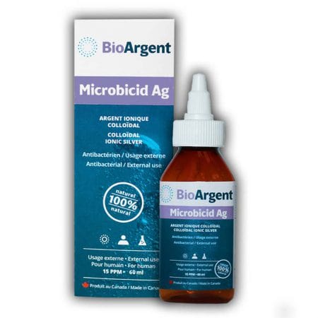 LES LABORATOIRES BIOARGENT Suppléments Microbicid Ag (nasale) 60ml
DATE DE PÉREMPTION : 30 SEPTEMBRE 2026