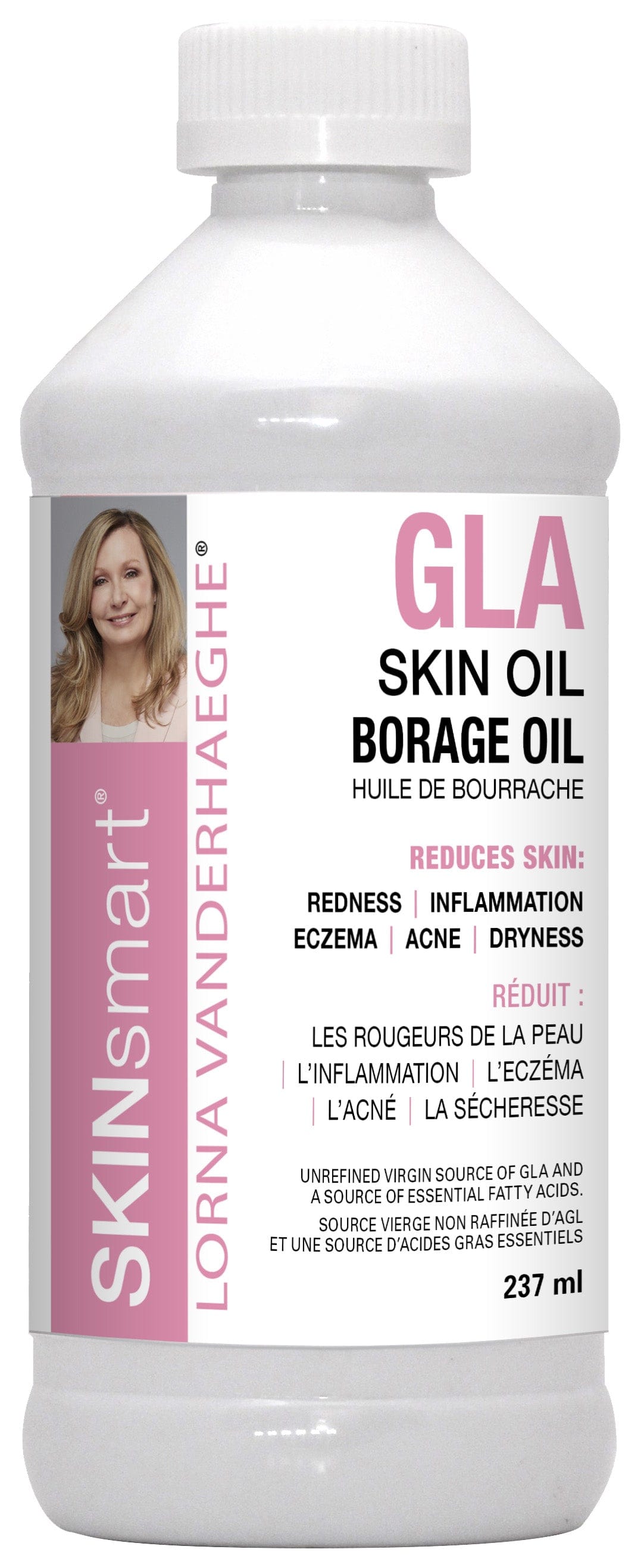 LORNA VANDERHAEGHE Suppléments GLA (huile pour la peau) 237ml