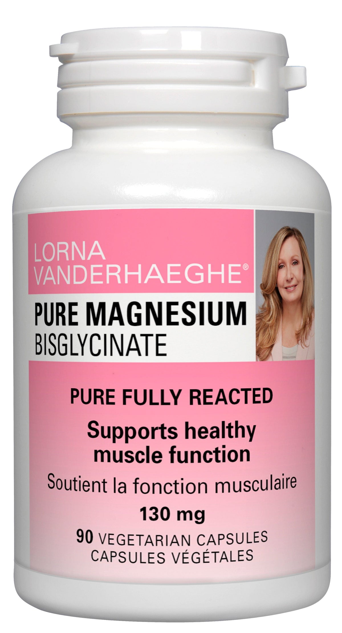 LORNA VANDERHAEGHE Suppléments Magnésium bisglycinate (130mg) 90vcaps