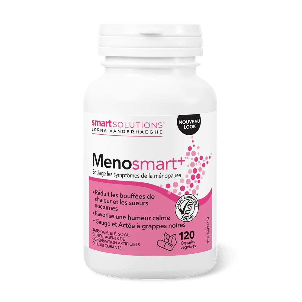 LORNA VANDERHAEGHE Suppléments Menosmart Plus (avec 300mg sauge) 120vcaps