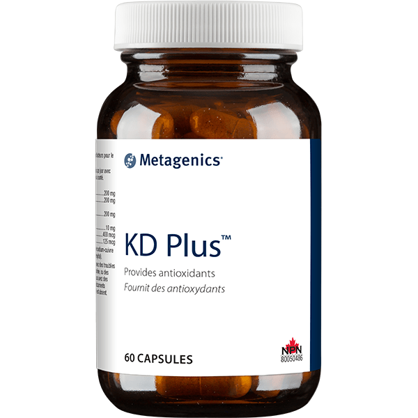 METAGENICS Suppléments KD plus 60caps