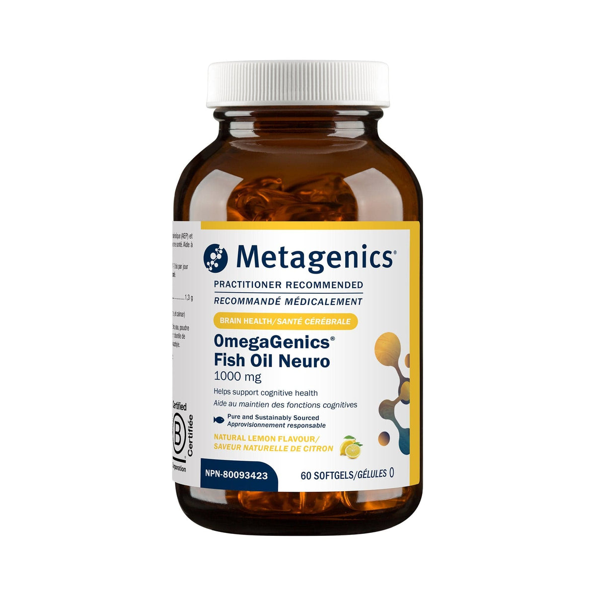 METAGENICS Suppléments Omegagenics neuro 1000 60gels