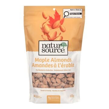 NATUR SOURCE Épicerie Amandes à l'érable 150g