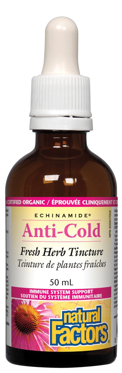 NATURAL FACTORS Suppléments Échinamide anti-cold (teinture plante fraîche) 50ml